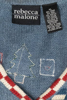 Patriotic USA Vintage Ugly Christmas Sweater (2000s)