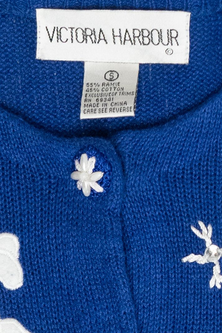 Skiing Santa Vintage Ugly Christmas Sweater (2000s)