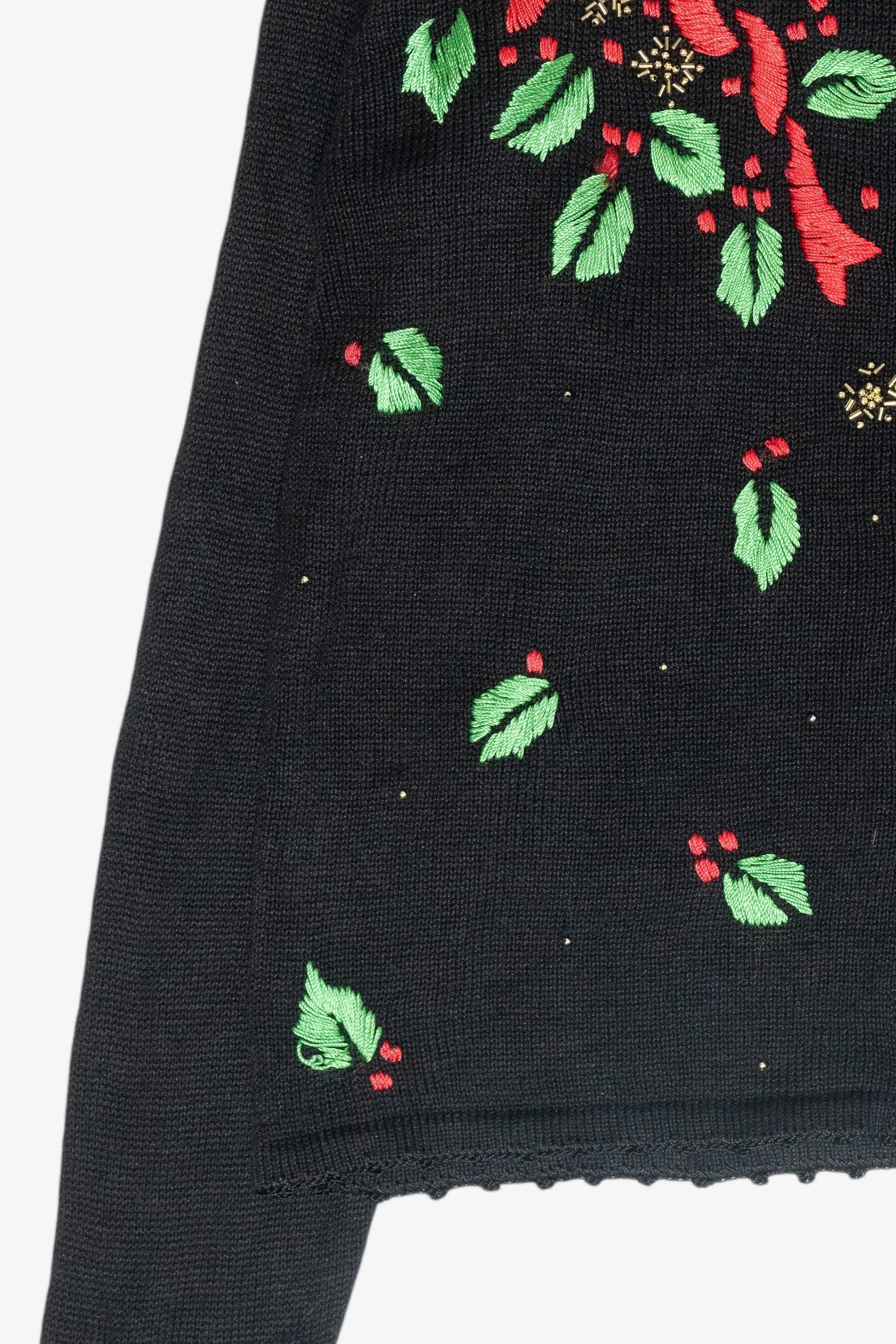 Holly Vintage Ugly Christmas Sweater (2000s)