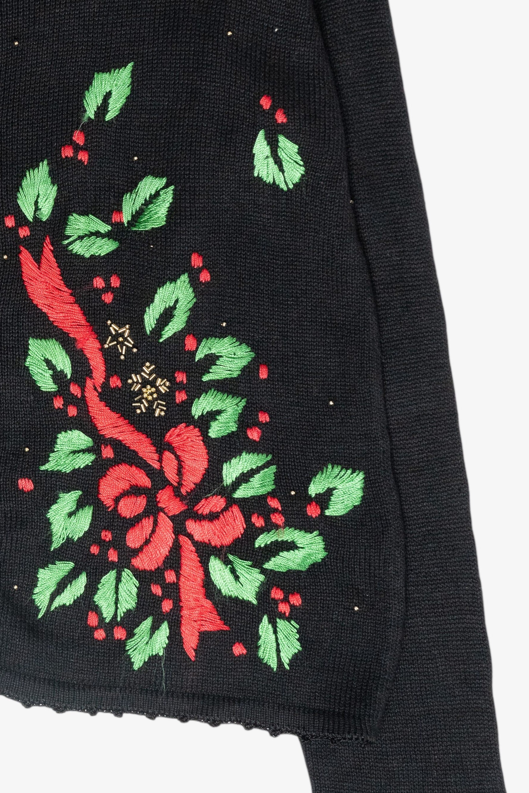 Holly Vintage Ugly Christmas Sweater (2000s)
