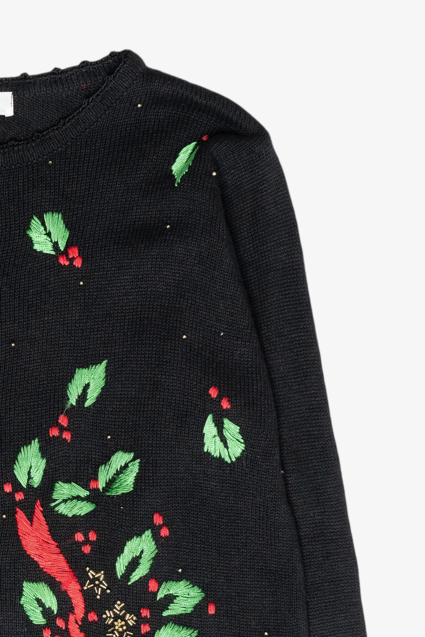 Holly Vintage Ugly Christmas Sweater (2000s)