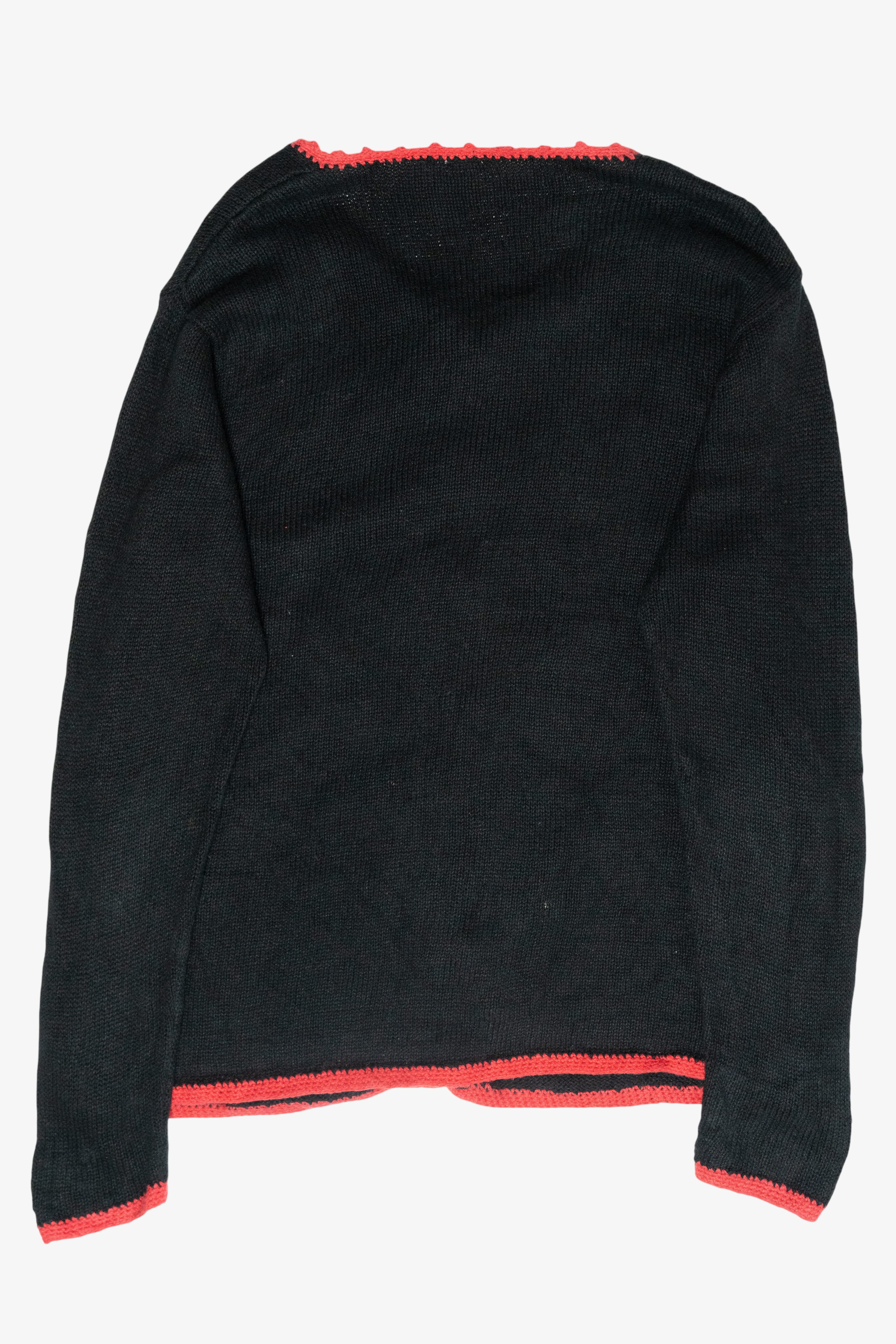 Hats and Mittens Vintage Ugly Christmas Cardigan (1990s)