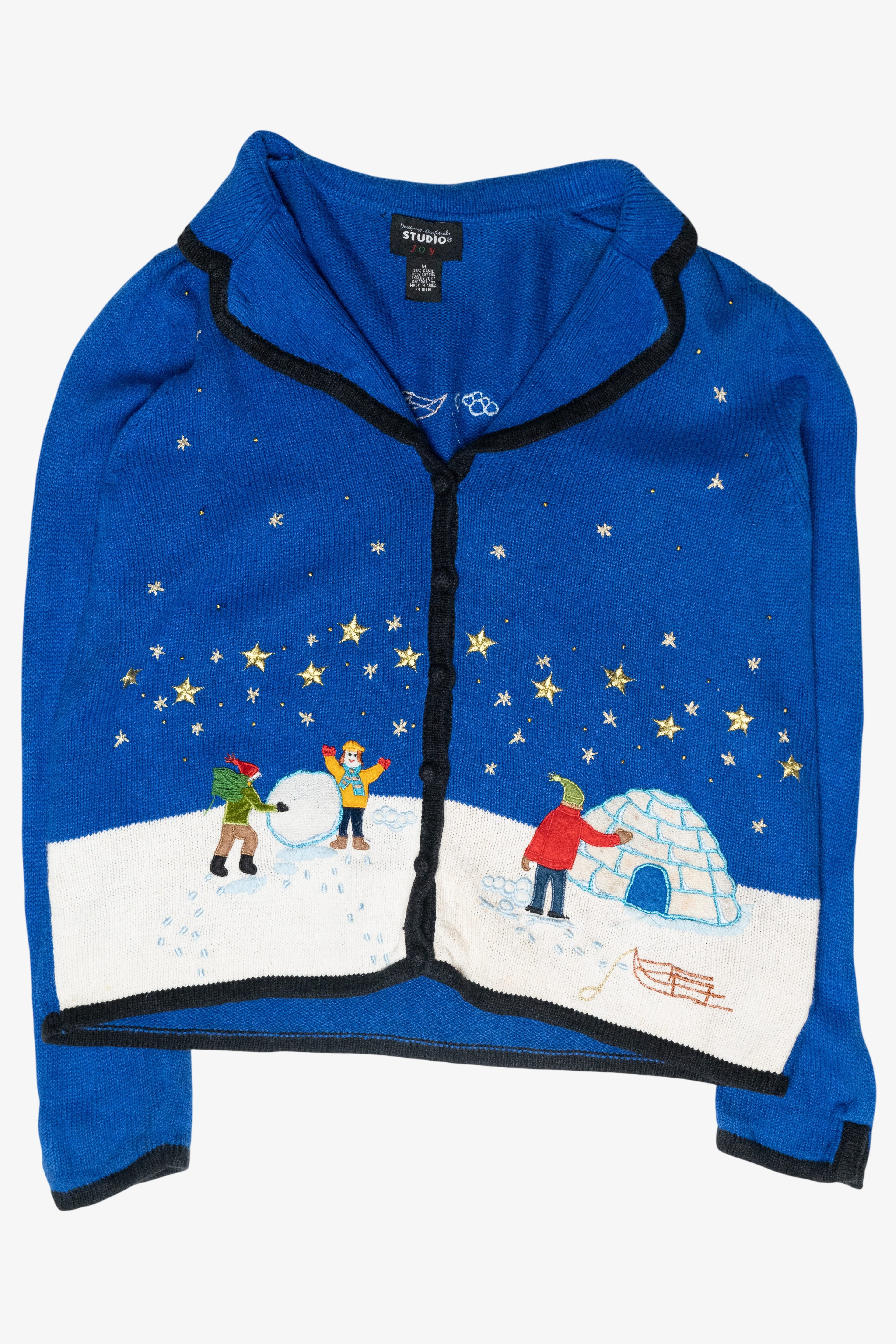 Igloo Vintage Ugly Christmas Sweater (2000s)