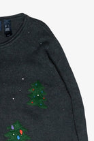 Snowmen Vintage Ugly Christmas Zip Cardigan (2000s)