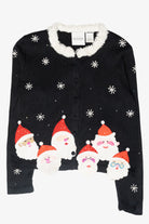 Silly Santas Vintage Ugly Christmas Sweater (2000s)