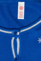 Winter Sports Polar Bears Vintage Ugly Christmas Sweater (2000s)