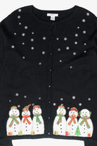 Snowmen Friends Vintage Ugly Christmas Sweater (2000s)