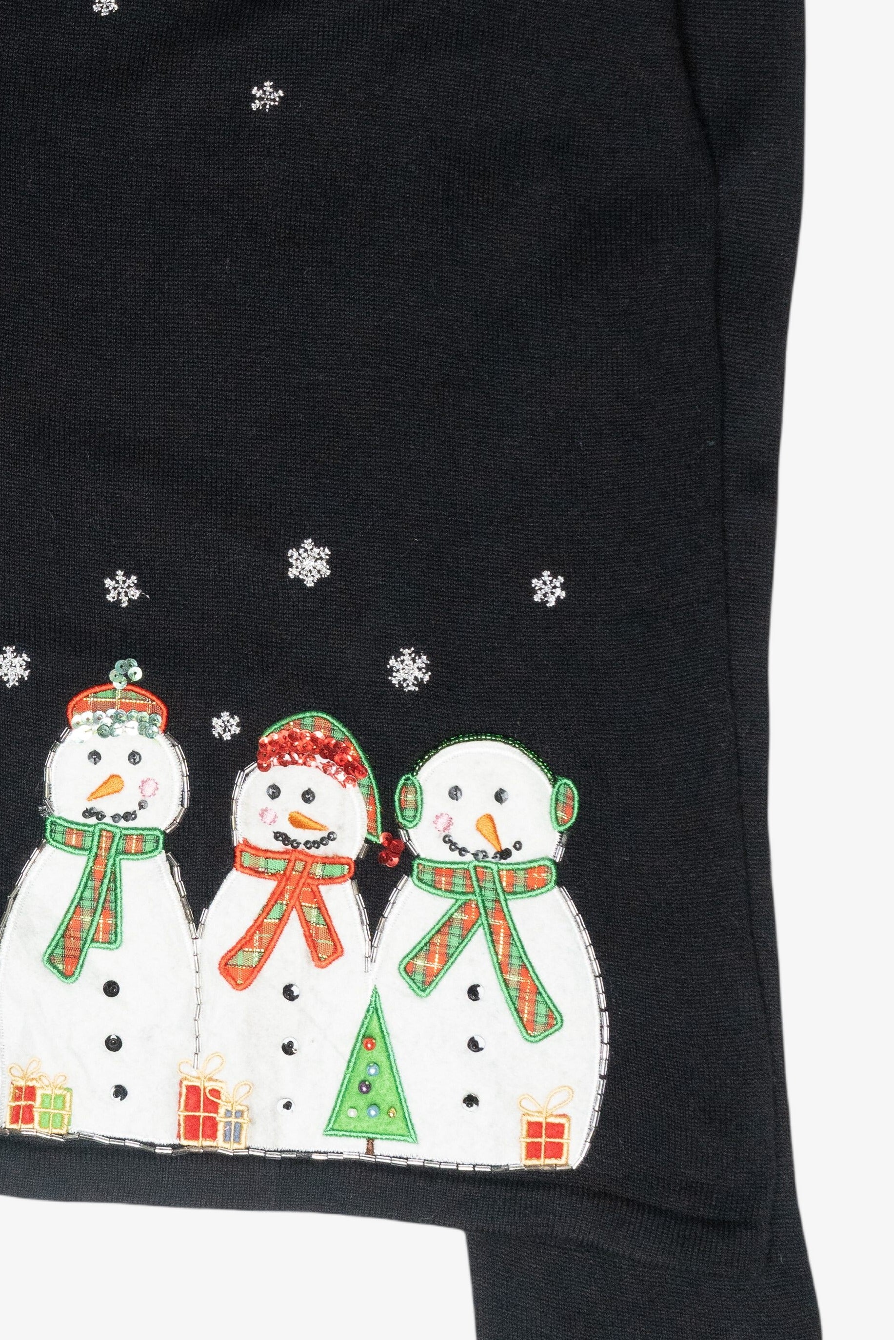 Snowmen Friends Vintage Ugly Christmas Sweater (2000s)