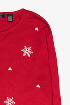 Cowboy Snowman Vintage Ugly Christmas Sweater (2000s)