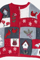 Vintage Winter Cardinals Ugly Christmas Sweater (1990s)