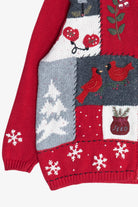 Vintage Winter Cardinals Ugly Christmas Sweater (1990s)