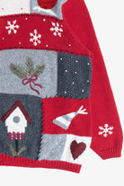 Vintage Winter Cardinals Ugly Christmas Sweater (1990s)