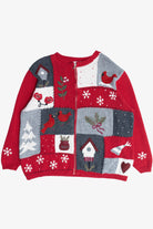 Vintage Winter Cardinals Ugly Christmas Sweater (1990s)