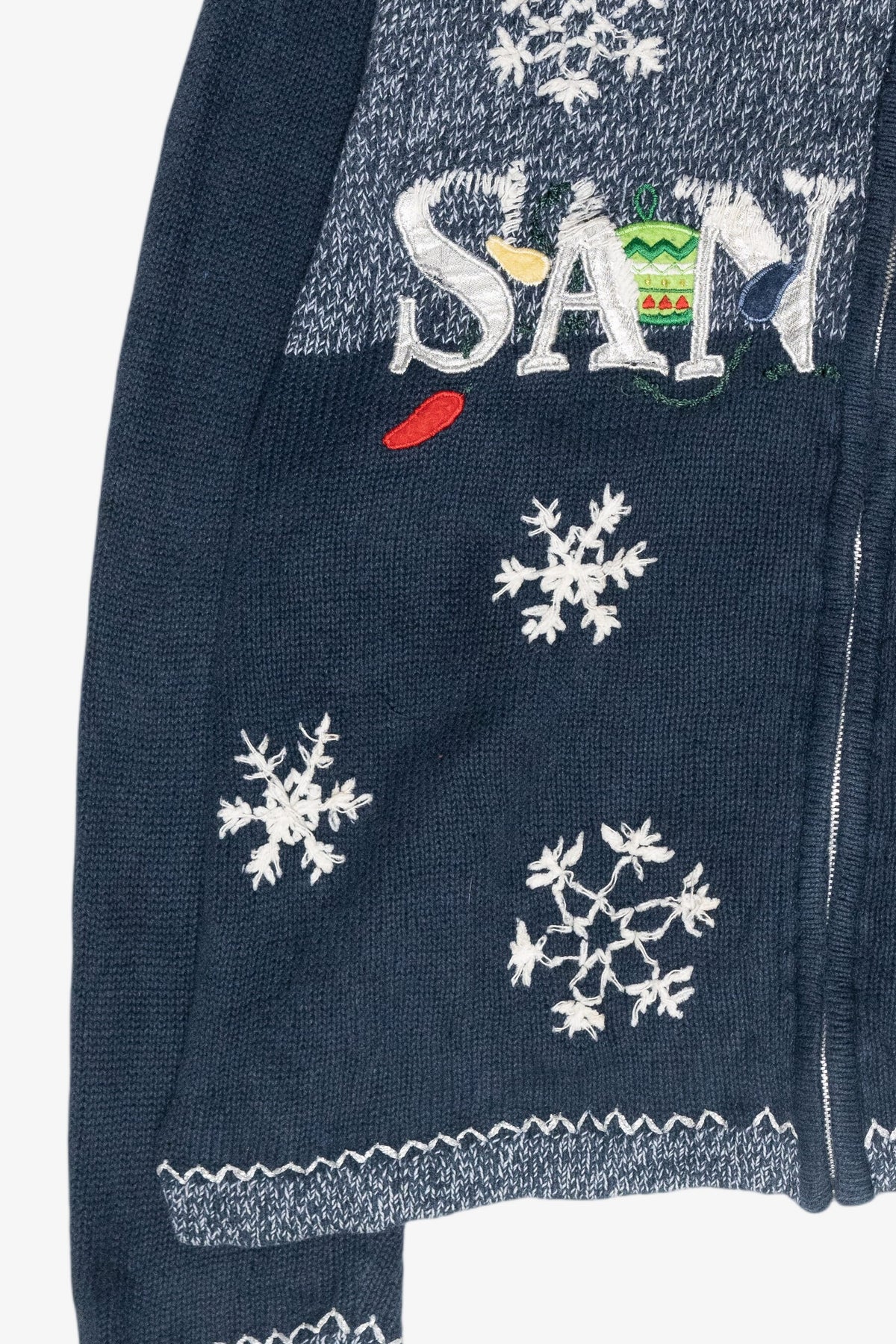 Santa Vintage Ugly Christmas Cardigan (2000s)