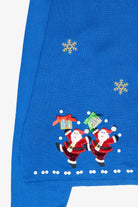 Silly Santas Vintage Ugly Christmas Cardigan (2000s)