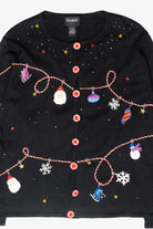Festive Garland Vintage Ugly Christmas Cardigan (2000s)