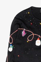 Festive Garland Vintage Ugly Christmas Cardigan (2000s)