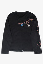 Festive Garland Vintage Ugly Christmas Cardigan (2000s)