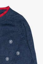 Happy Snowmen Vintage Ugly Christmas Cardigan (2000s)