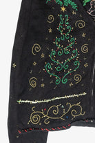 Rocking Horse Vintage Ugly Christmas Cardigan (2000s)