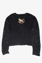 Rocking Horse Vintage Ugly Christmas Cardigan (2000s)