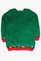Vintage Mary Engelbreit Santa Christmas Sweater (1990s)