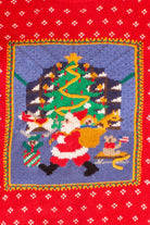 Vintage Santa Scene Christmas Sweater (1990s)