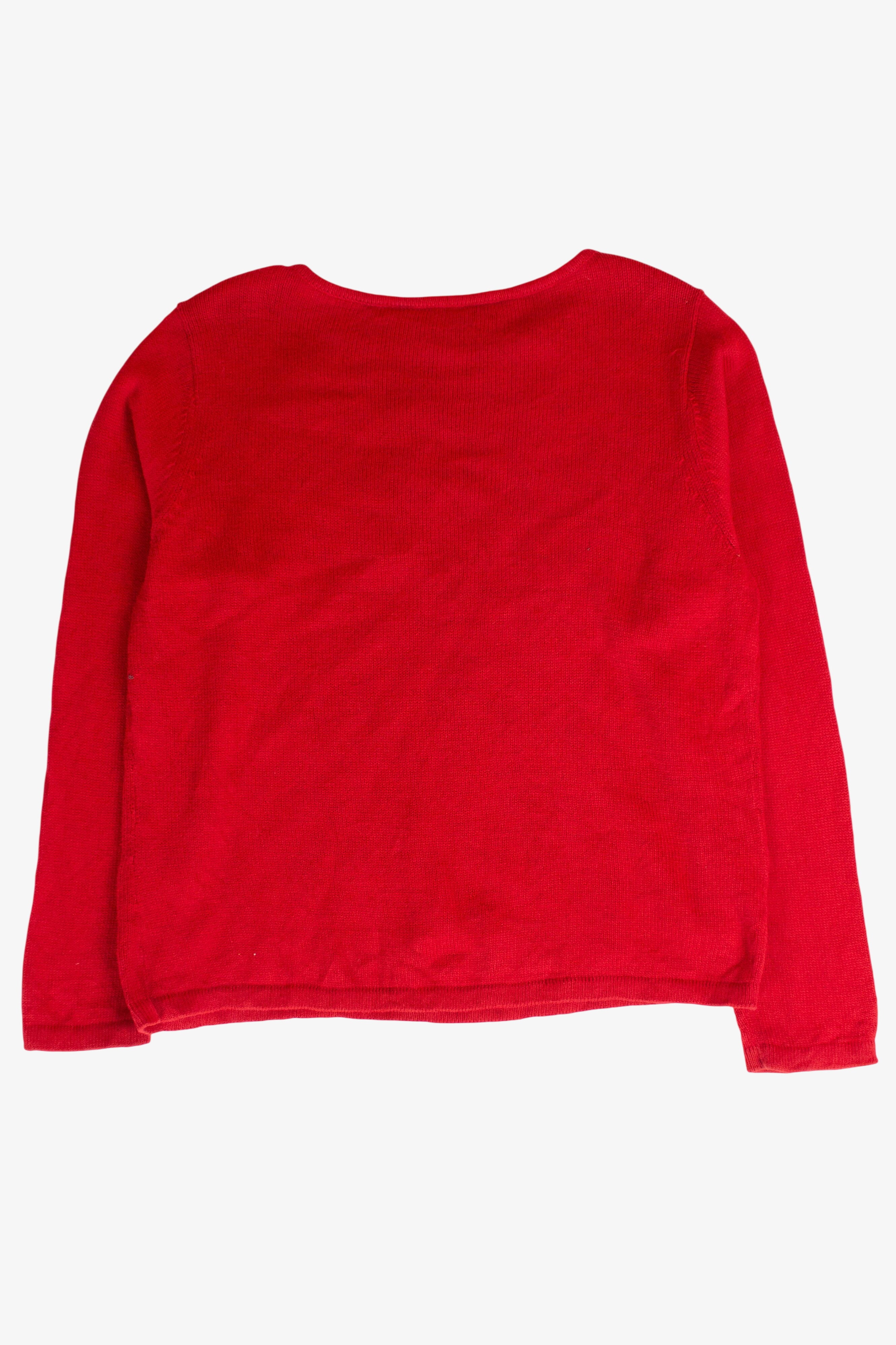 Vintage Liz Claiborne Ornaments Christmas Sweater (2000s)