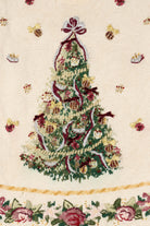 Vintage White Heirloom Collectible Tree Ugly Christmas Pullover (2000s)