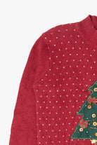 Vintage Red Karen Scott Button Tree Ugly Christmas Pullover (2000s)
