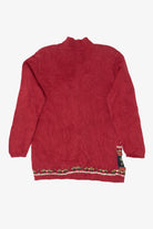 Vintage Red Karen Scott Button Tree Ugly Christmas Pullover (2000s)