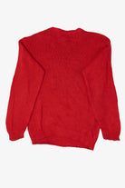 Vintage Red Lindsey Blake "Not Even A Mouse" Ugly Christmas Pullover (1990s)