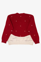 Vintage Red Liz Claiborne Dogs Ugly Christmas Pullover (1990s)