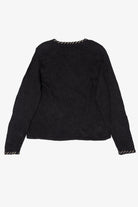 Vintage Black Tiara International Presents Under Tree Ugly Christmas Pullover (2000s)