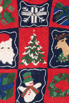 Vintage Red Carly St. Claire Ugly Christmas Pullover (1990s)