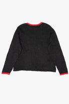 Vintage Black Heirloom Collectible Cardinals In Tree Ugly Christmas Pullover (2000s)