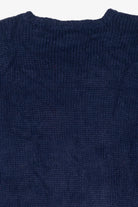 Vintage Navy Blue Karen Scott Ugly Christmas Pullover (1990s)
