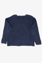 Vintage Navy Blue Tiara International Tree Ugly Christmas Pullover (1990s)