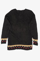 Vintage Black Tiara International Tree Ugly Christmas Pullover (2000s)