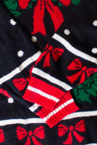 Vintage Turtleneck Wreath Ugly Christmas Sweater (1990s)