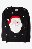 Light Up Santa Face Christmas Sweater (2020s)