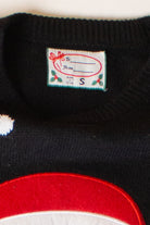 Light Up Santa Face Christmas Sweater (2020s)