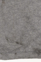 Gray CJ Banks Hand Embroidered Santa Ugly Christmas Pullover (2010s)