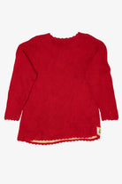 Vintage Red Presents Under The Trees Ugly Christmas Pullover (1990s)
