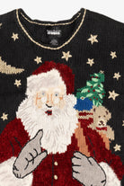 Vintage Black Designers Originals Studio Santa Ugly Christmas Pullover (1990s)