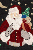 Vintage Black Designers Originals Studio Santa Ugly Christmas Pullover (1990s)