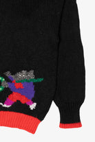 Vintage Black Hasting & Smith Ugly Christmas Pullover (1980s)