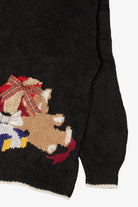 Vintage Black Marisa Christina Ugly Christmas Pullover (1990s)