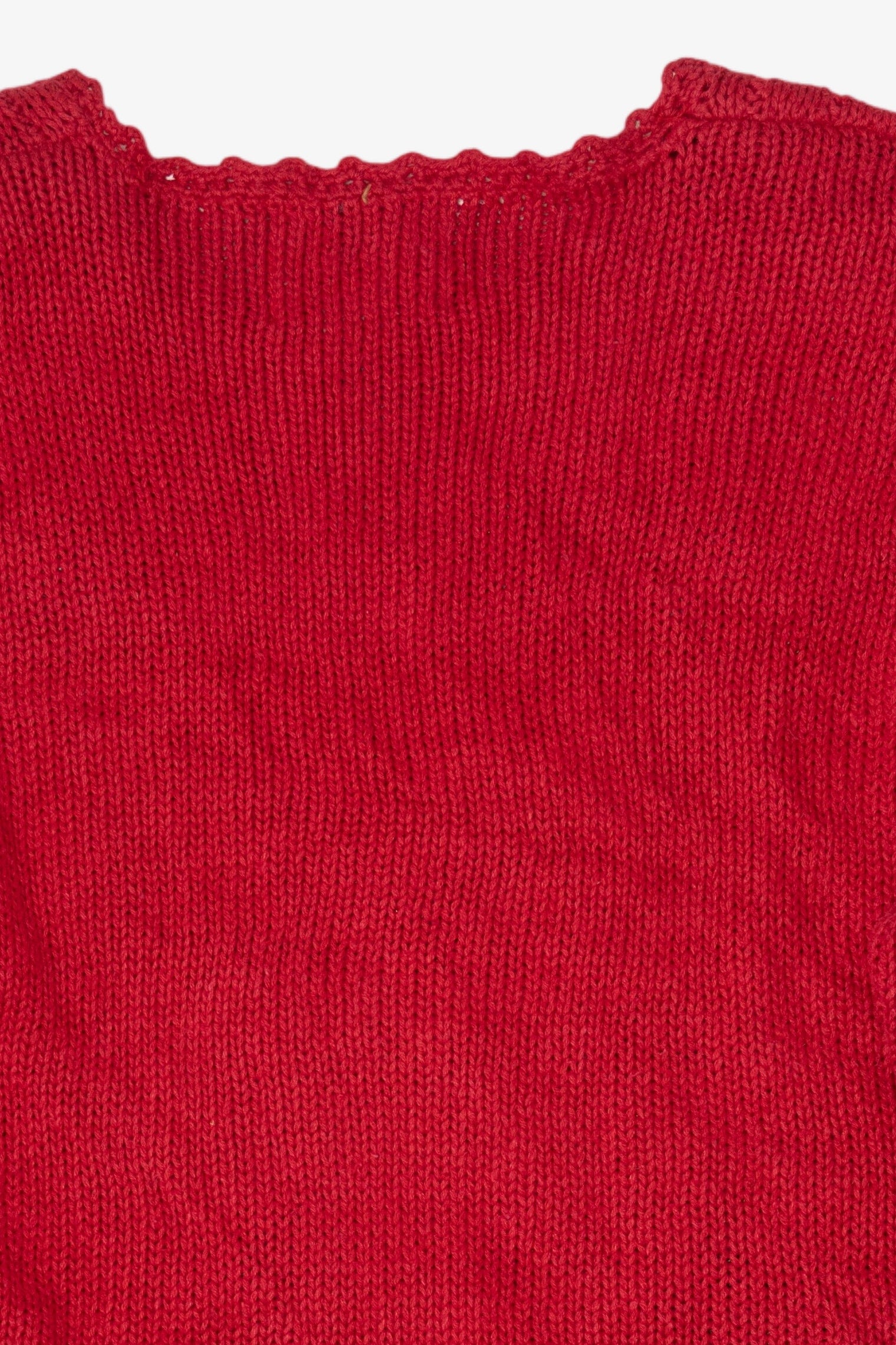 Vintage Red Heirloom Collectible Tree Ugly Christmas Pullover (2000s)