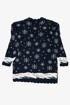 Vintage Navy Blue NutCracker Ugly Christmas Pullover (1990s)